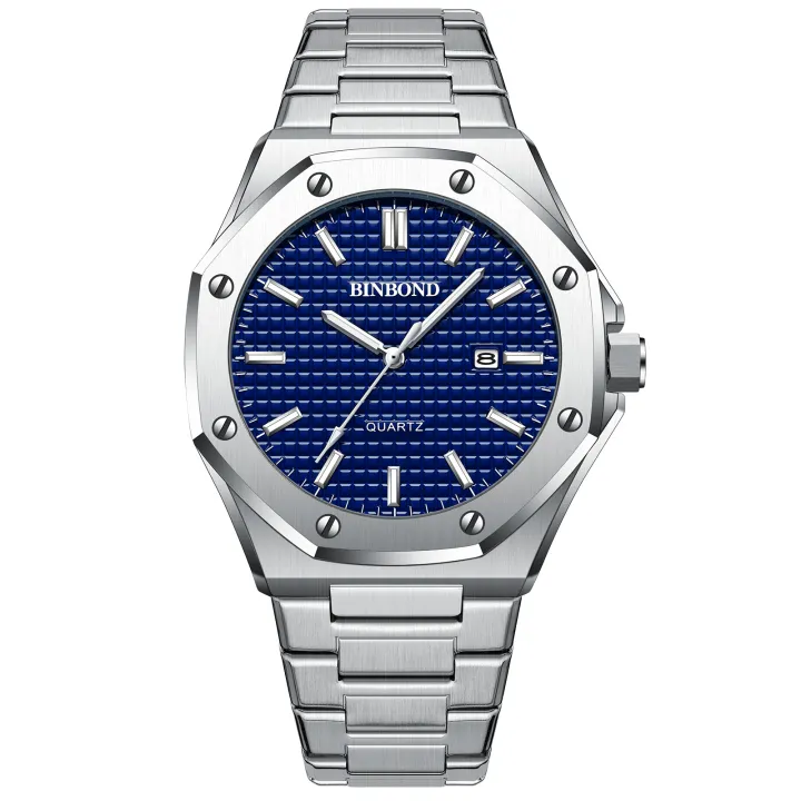 BINBOND%20B0233%20Fashion%20Casual%20Men%20Watches%20Big%20Dial%20Silver%20Stainless%20Steel%20Calendar%20Quartz%20Wristwatch%20Classic%20Top%20Brand%20Male%20Clock%20-%20Image%207