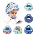 Baby Head Protector, Adjustable Size Baby Learn to Walk Or Run Soft Safety Helmet Kids 6M to 3 Years- Baby Safety Helmet with Proper Air Ventilation.