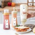 ECHIDNA Condiment Bottle Transparent Honey Salad Condiment Dispenser.