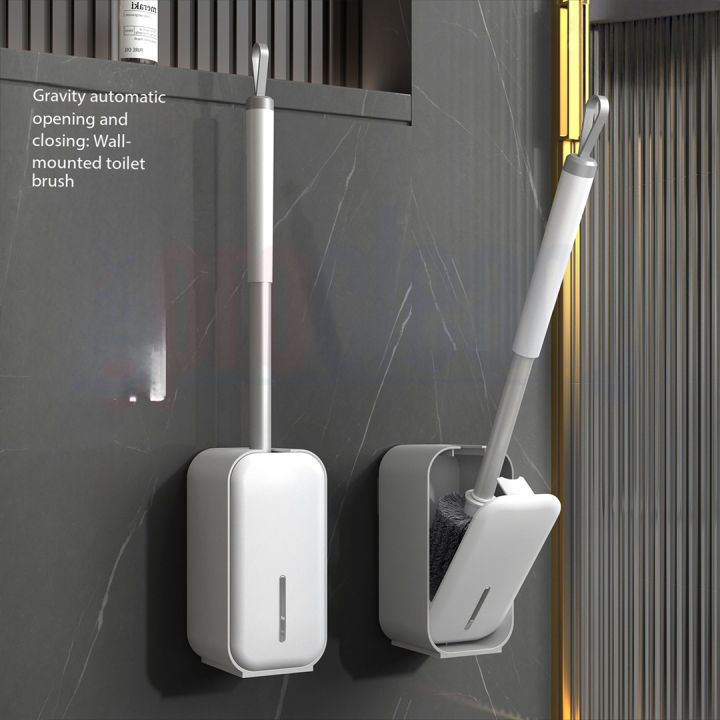 Proclean Wall-Mounted Long-Handle Premium Toilet Brush TB-0711
