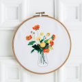 Embroidery Kit with Pattern for Beginners, Kits. 