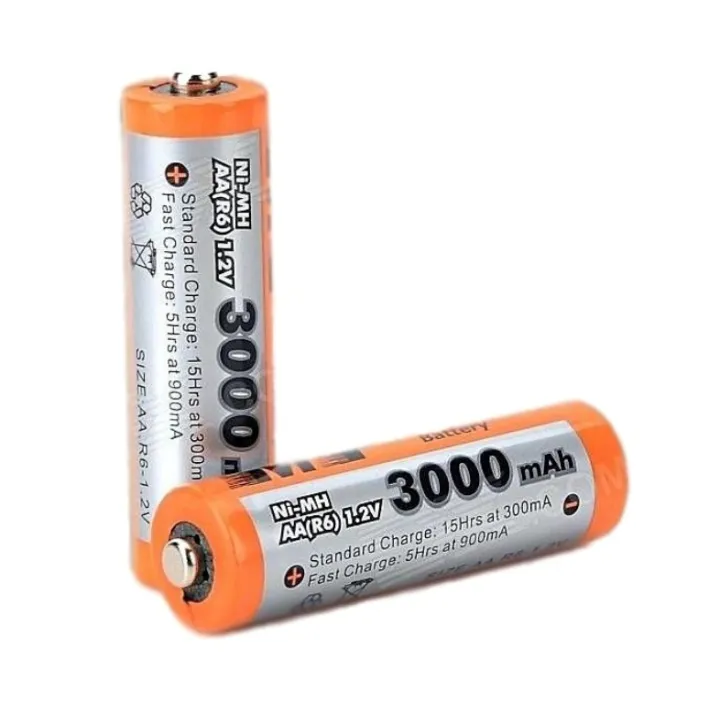 MP%20Multiple%20Power%20Rechargeable%20AA%20R6%20Ni-MH%201.2V%203000mAh%20Camera%20Battery%20(Pack%20of%202)%20-%20Image%202