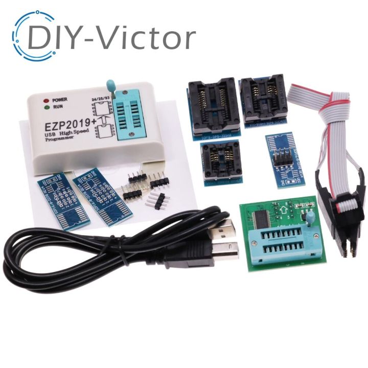 EZP2019%20EZP2019+%20USB%20High-speed%20SPI%20Programmer%20Support24%2025%2093%20EEPROM%2025%20Flash%20BIOS%20Chip+5%20Socket%20Full%20Set%20-%20Image%203