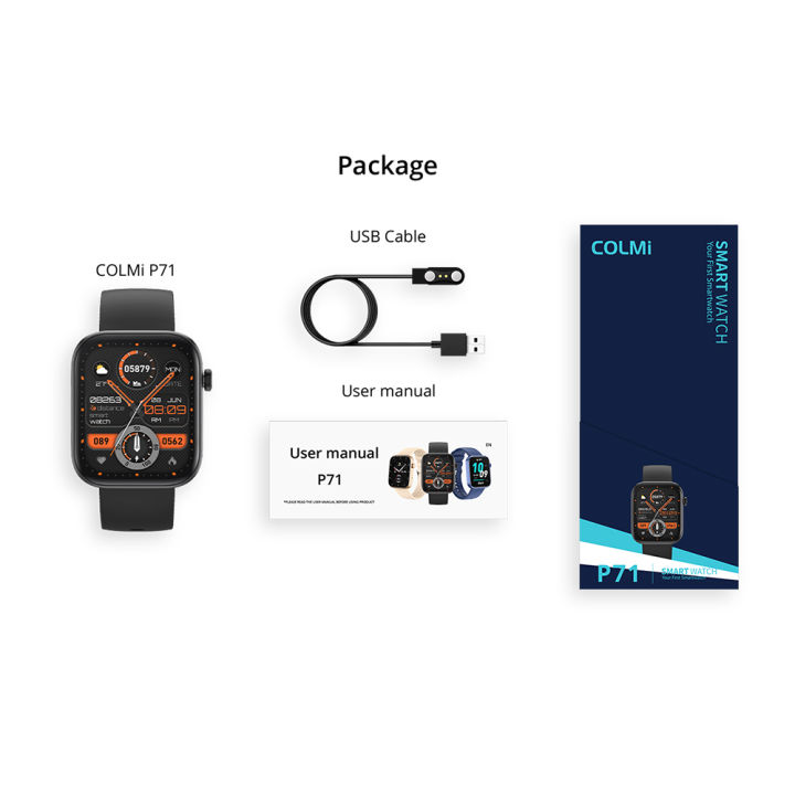 COLMI%20P71%20Voice%20Calling%20Smartwatch%20New%20Edition%202025%20IP68%20Waterproof%201.9"%20Large%20Screen%20Voice%20Assistant%20Smart%20Watch%20Men%20Women%20-%20Image%206