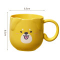 Cute Mouthwash Cup Toothbrush Cup Home Travel Cartoon Thickened Wash Cup. 