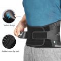 Double Pull Back Lumbar Support Belt Waist Orthopedic Corset Men Women Spine Decompression Waist Trainer Brace Back Pain Relief.