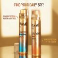 Lakmē Sun Expert 1% Nia-VIT C Sunscreen, SPF 50 PA+++ for UVA/B, No white cast, for radiant skin.