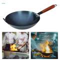 Wok Pan Pots Boiling Nonstick Coating Cookware Nonstick Wok 40cm with ears. 