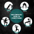 GOMOREON 1Pcs Fitness Workout Belt Proper Weight Lifting Form - Lower Back Support for Squats, Deadlifts, Cross TrainingSupports & Braces.