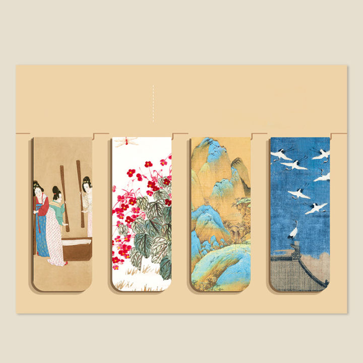%E3%80%90Fashion%E3%80%91Bookmark%20Set%204%20Creative%20World%20Famous%20Paintings%20Van%20Gogh%20Retro%20Literature%20And%20Art%20Bookbinder%20-%20Image%207