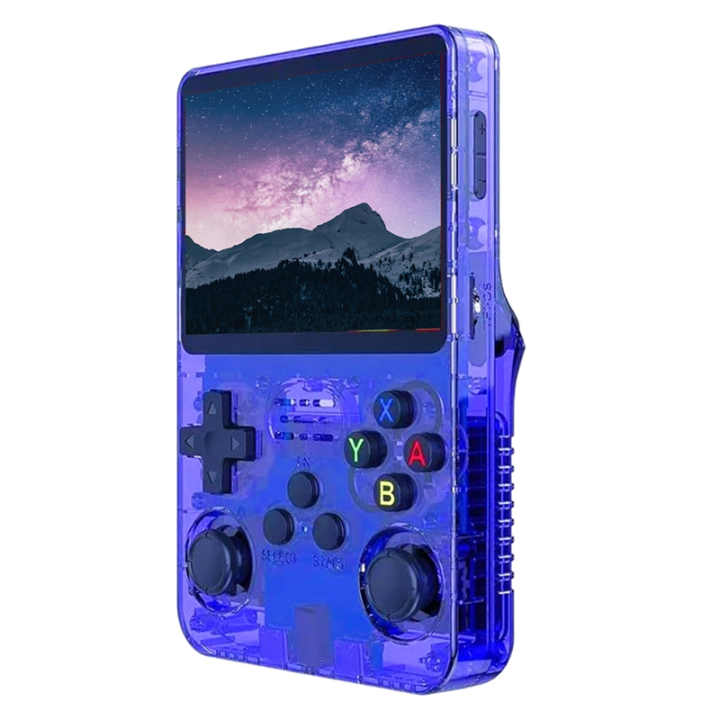 Actualia R36S - Consola de juegos de mano retro con 128G incorporados, más de 20000