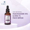 Lafz Skin Renewal Face Serum (30ml) - Niacinamide 10% & Zinc 1%. 