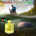 Mini Underwater Fishing Light Luminous Lure Lamp Attractive Light Fishing Lure Light for Night Fishing in Fresh Water Salt Water.