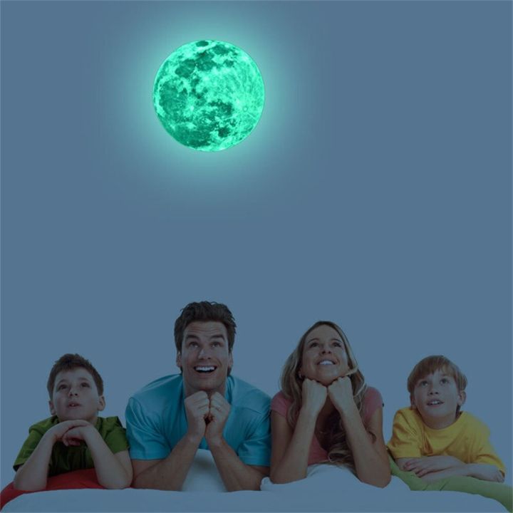 Aesthetic%203D%20Luminous%20Glow%20In%20The%20Dark%20Moon%20Wall%20Sticker%20Removable%20Decoration%20Fluorescent%20Sticker%20Home%20Kids%20Room%20Decals%20-%20Image%204