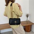 Bags Women's 2020 New Fashion Trend Designer Luxury Women's Single Shoulder Messenger Chain PU Small Square Bag.