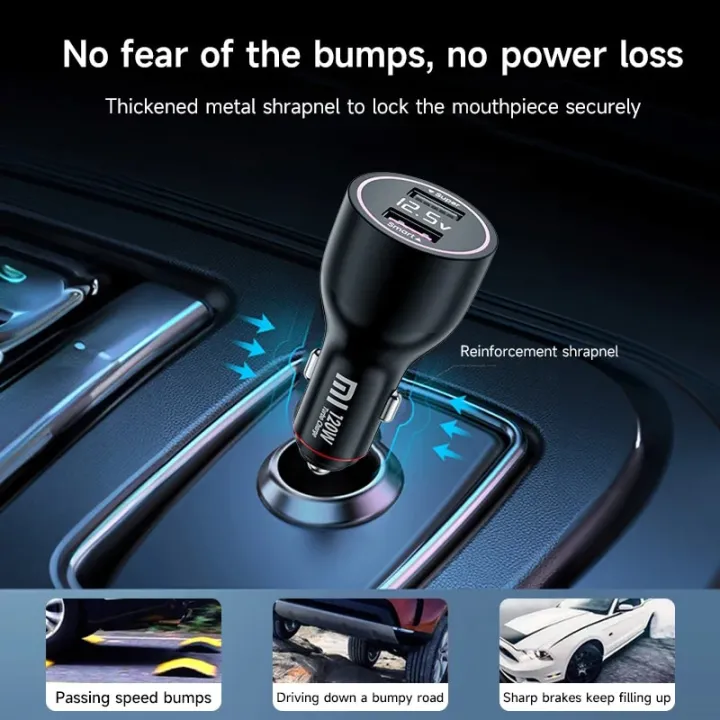 120W%20Xiaomi%20Dual%20USB%20Car%20Charger%2067W%206A%20Turbo%20Fast%20Charging%20Adapter%20For%20Mi%2014%2013%2013T%2012%20Pro%20Redmi%20Note%20K60%20Phone%20Charge%20Cable%20-%20Image%204