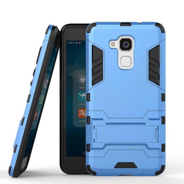 Huawei GR5 Mini Armor Shockproof Phone Back Cover Blue