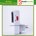 EU plug Mechanical timer switch 24 Hour Programmable Timer Switch Mechanical Timer 220V 16A Universal Socket. 