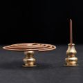 【Hey my home】High Incense Alloy Copper Holder Can Be Fixed Incense Sticks And Coil Incense Burner Censer. 