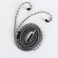 Xinhs 8 Core 5n Single Crystal Copper Silver Plated Wire Headphone Upgrade Cable.