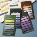Sticky Index Tabs Index Tabs Page Marker Sticky Notes Morandi.