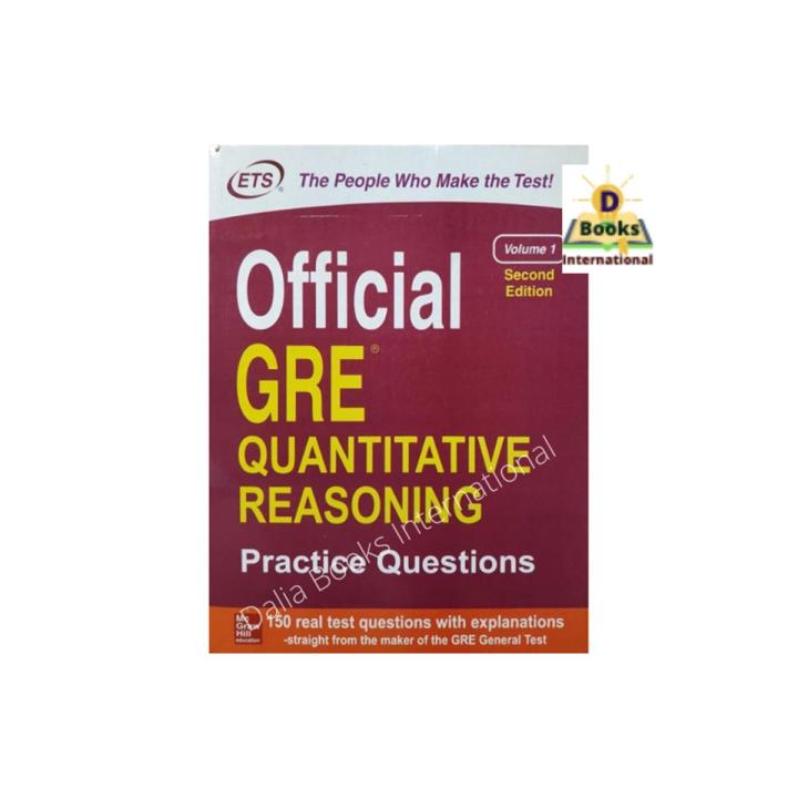 Official Gre Quantitative Reasoning Practice Questions