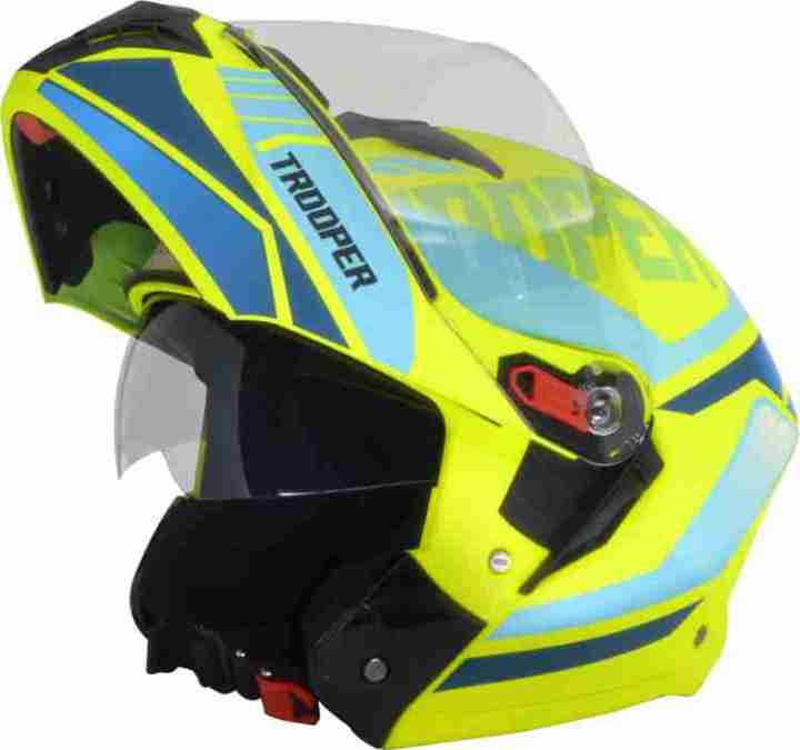 STUDDS Trooper D1 Full Face Bike Helmet Modular