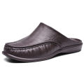 2023 Men Shoes EVA Slip on Flats Shoes Men's Slippers Men Walking Half Slipper Comfortable Soft Household Sandals.