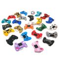 Game Machine Keychain Keyring Cute Gamepad Boy Joystick Key Chain PS4 Game Console Keychains Bag Car Hanging Ring Accessories.
