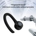 【FUPANG】D030 Bluetooth earphones ear hook wireless headphone touch control Sports running headset with microphone. 