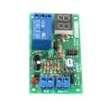 Adjustable Timer Module DC12V LED Display Countdown Timing Delay Turn OFF Relay Switch. 