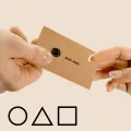 Squid game card. 