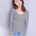Cotton Women's T-shirt Long-sleeved Solid Color Women T-shirts Leisure Woman T shirt for Female Tops Tees.