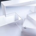 5 Pack Clear Acrylic Display Risers, 5 Sizes Acrylic Jewelry Display Riser Shelf Showcase Fixtures for Cake, Display.