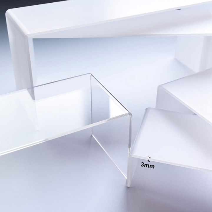 5%20Pack%20Clear%20Acrylic%20Display%20Risers,%205%20Sizes%20Acrylic%20Jewelry%20Display%20Riser%20Shelf%20Showcase%20Fixtures%20for%20Cake,%20Display%20-%20Image%204