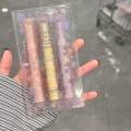 Gogo Little Bear Flower Language Secret Lipstick Set Box Low Saturation Pseudo Plain Jelly Love Lipstick Lipstick Pen Three Packs.