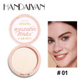 HANDAIYAN Soft Bright Powder Cake Long-lasting Moisturizing Oil Control Concealer Powder Cake Easy To Color And Not Take Off Makeup Portable Powder Cake-01. 