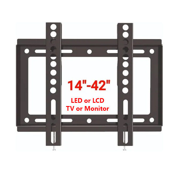 LED - LCD TV Wall Mount Bracket 14"-42" Inch - Wall Mount For LED TV - LED TV Wall Mount & Protectors - LEV TV Stand High Quality