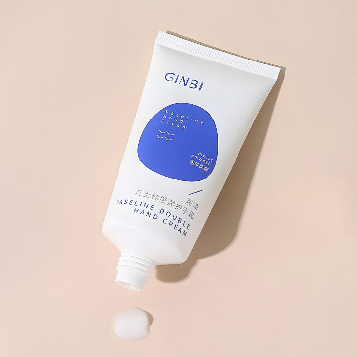 Vaseline Hand Cream Whitening Moisturizing Repair Chapped Hands Moisturizing Fall/Winter Hand Cream Anti-Frostbite Non-greasy 50g Whitening and Lightening Hand Lines