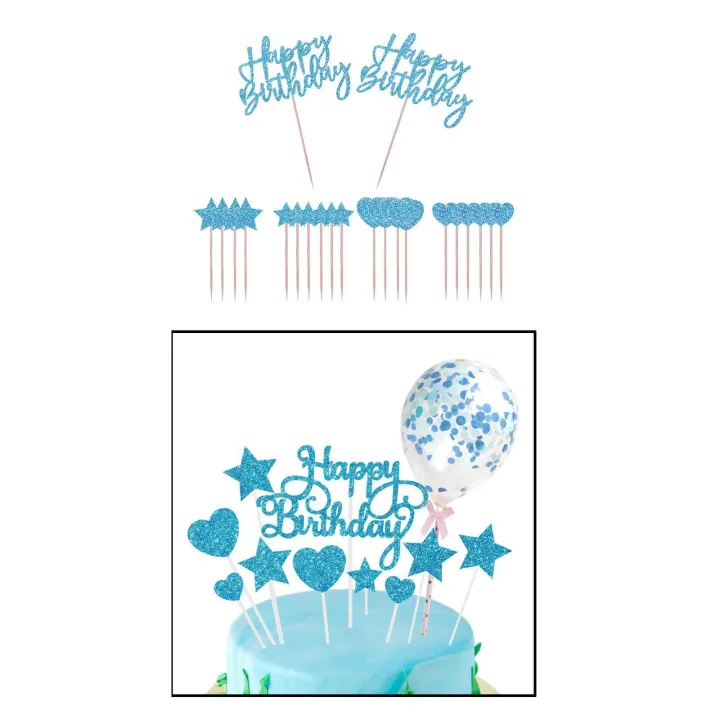Birthday%20Cake%20Topper%20Set,%20Glitter%20Happy%20Birthday%20Cake%20Cupcake%20Toppers,%20Birthday%20-%20Image%202