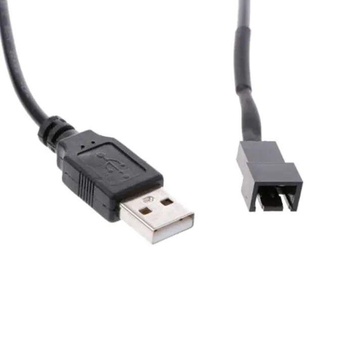 32cm%20Adapter%20Cable%20USB%202.0%20A%20Male%20To%204-Pin%20Connector%20Adapter%20Cable%20For%205V%20Computer%20PC%20Fan%20-%20Image%206