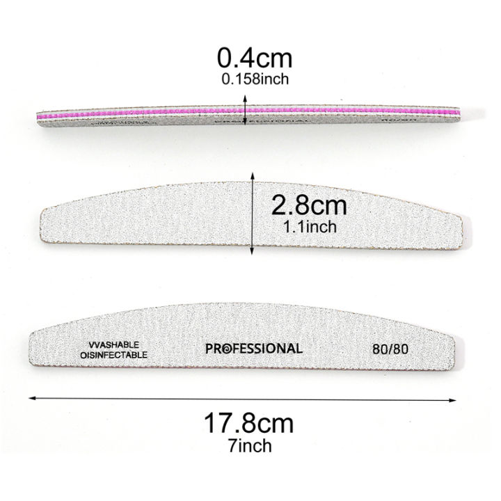 5/10Pcs%20Grey%20Nail%20Files%20100%20180%20Grit%20Banana%20Buffer%20Filer%20Reusable%20Nail%20Supplies%20For%20Professional%20Manicure%20Accessories%20Art%20Tools%20-%20Image%204