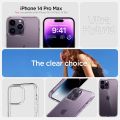 For Apple iPhone 14 Pro Premium Silicone Case Crystal Clear Soft TPU Ultra-Thin Transparent Flexible Protective Mobile Phone Back Cover.
