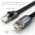 CHOSEAL Cat7 RJ45 Ethernet LAN Network Cable 10Gbps 30AWG STP Network Patch Cord For Router PC RJ45 CAT 7 Net Cable. 