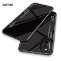 Vantime for Vivo V19 Case Gradient Phone Back Hard Glass Cover. 