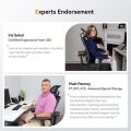 NEWTRAL MAGICH002 Ergonomic Chair, Auto-Following Backrest, Adaptive Lower Back Support, Adjustable Headrest Seat Depth, 4D Armrest Recliner, 3 Positions to Lock. 