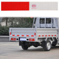 SL 1 Roll Car  Reflective  Stickers, Red And White Strips Traffic Vehicle Safety Body Luminous Night Warning Marking Film, For Truck Tricycle. 