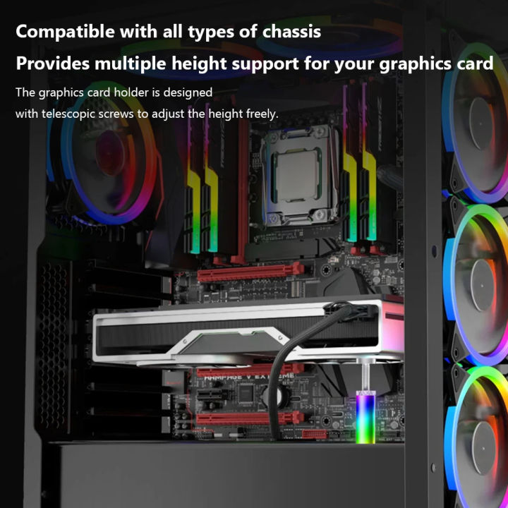 RGB%20GPU%20support%20bracket%20RGB%20anti%20sag%20bracket%20holder%20stand%20vertical%20GPU%20mount%20GPU%20brace%20support%20Graphics%20Card%20Holder%20-%20Image%203