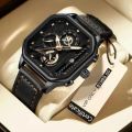TRSOYE Brand New luxury fashion leather belt watch wrist-watch for men. 