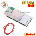 Lifepo4 Bms 4s 12V 100A Protection Circuit Board With Balanced. 
